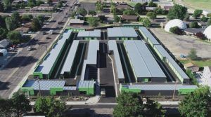 self storage facility is being built on Wise Way in Boise Courtesy Forge Building Company