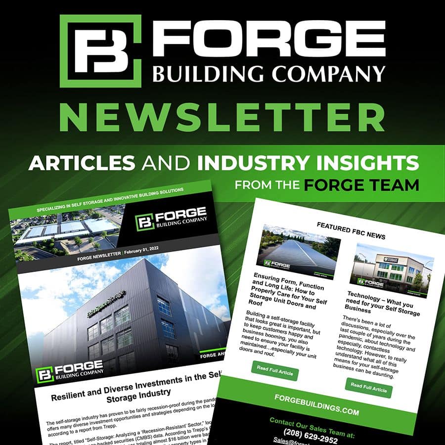 Forge Newsletter Sign up Graphic