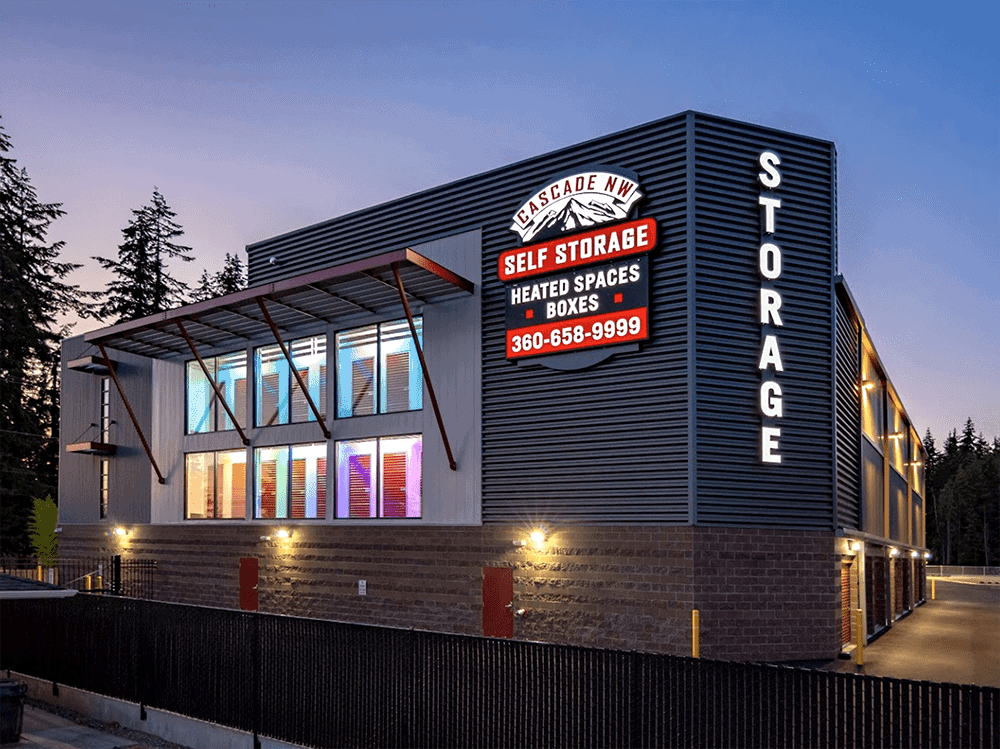 Cascade NW storage construction