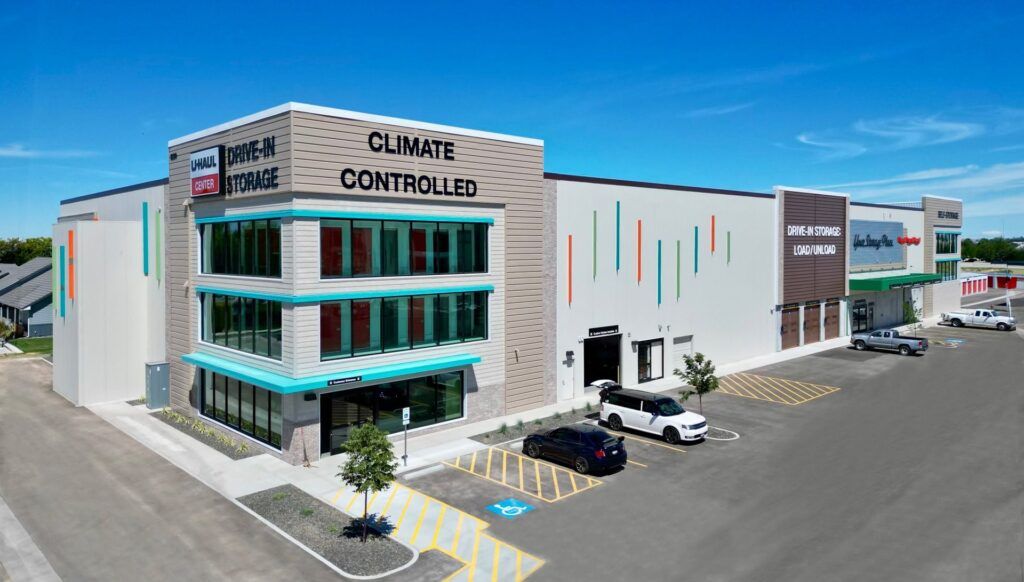 Three story climate controlled storage building