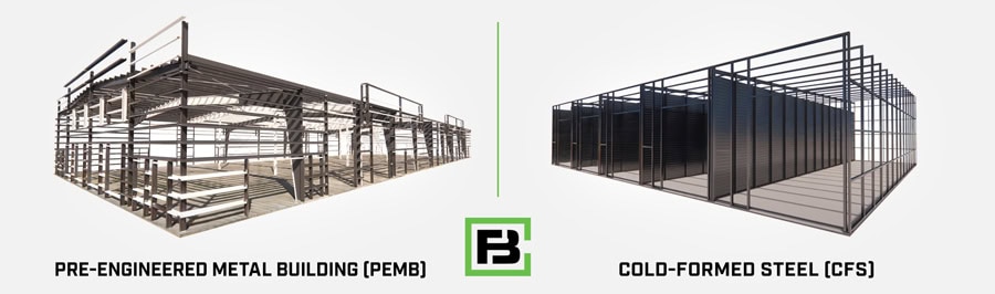 forge building design options pemb vs cfs