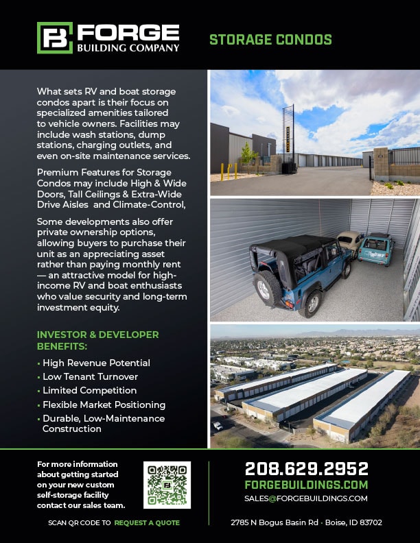 Brochure Self Storage Condos
