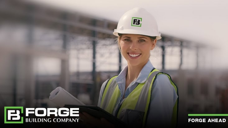 women in construction at forge building