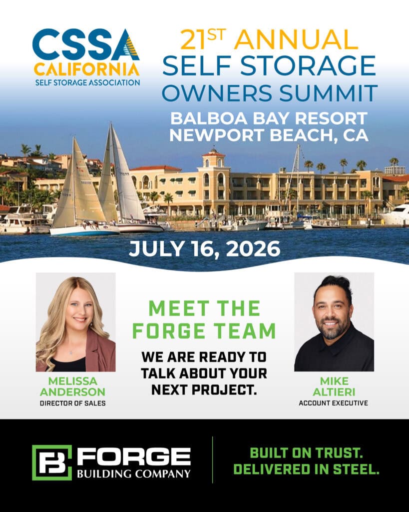 CSSA California 2026 Self Storage Owners Summit