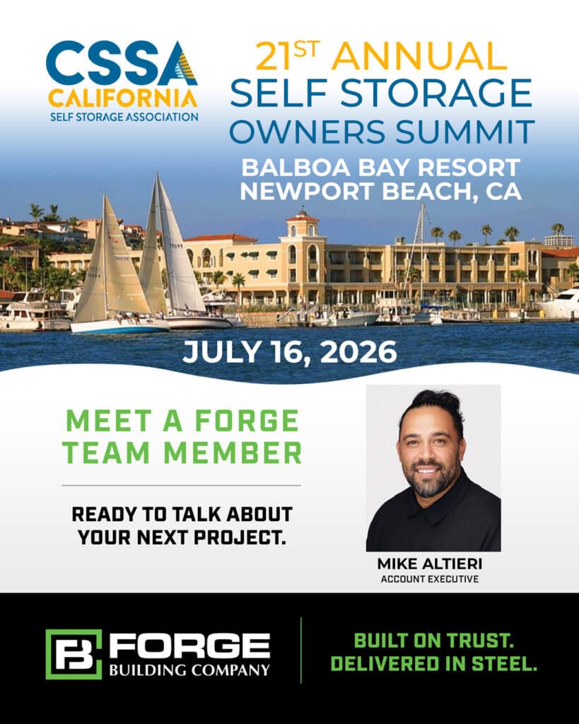 CSSA California 2026 Self Storage Owners Summit